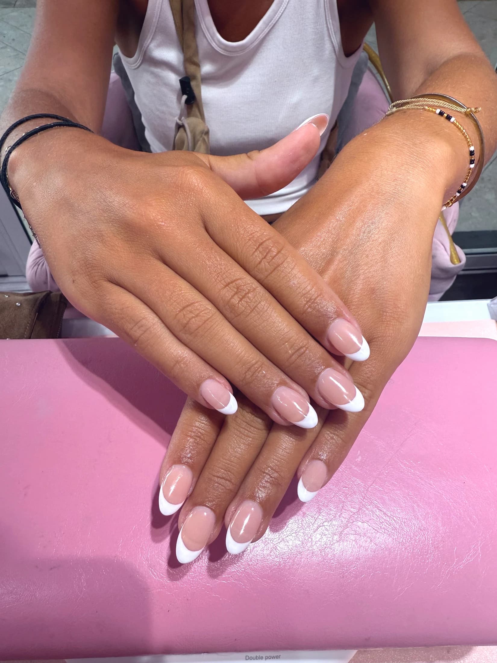 บรรยากาศทำเล็บโทนชมพูที่ Nail Kawaii